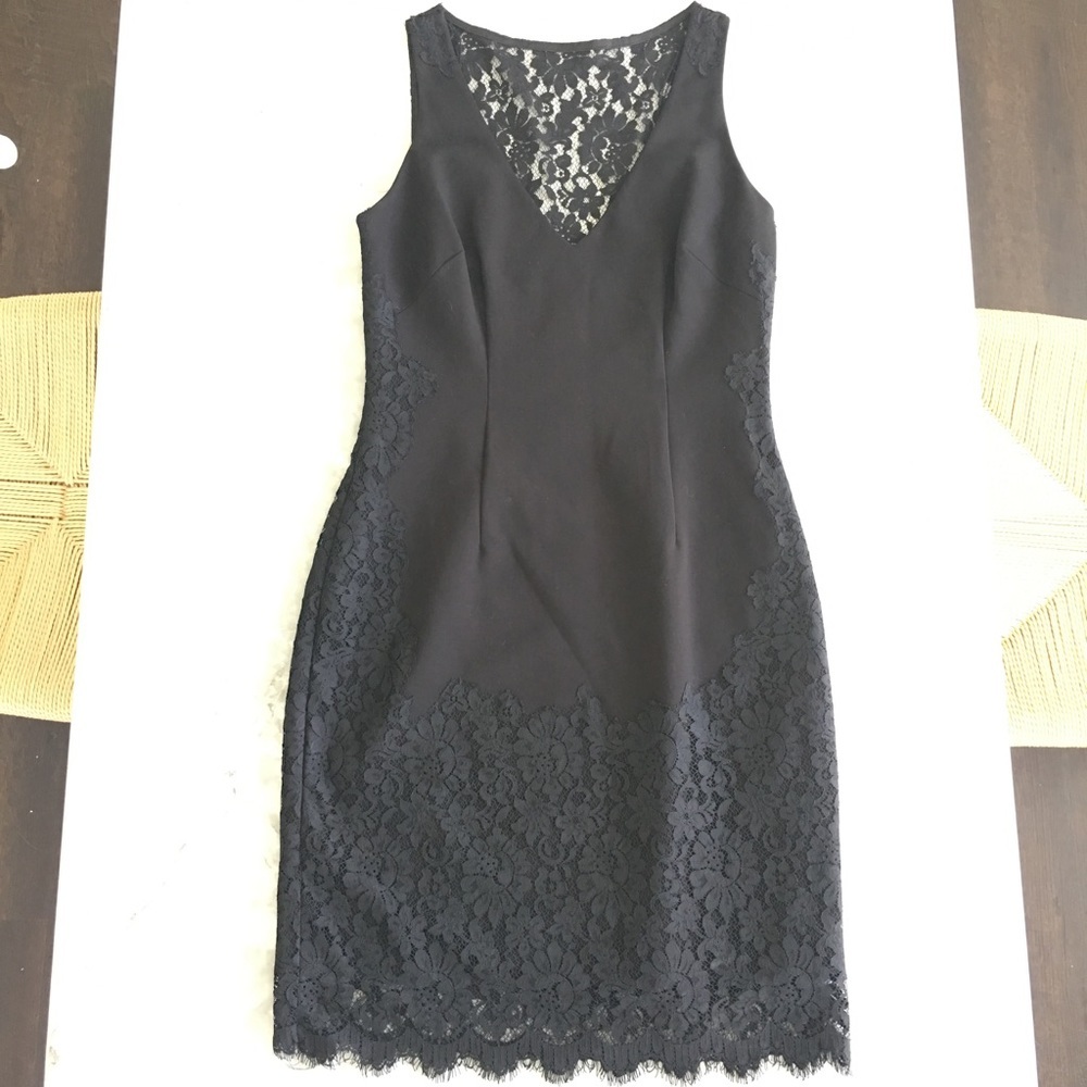 Aidan Mattox Evening Cocktail Lace Size 4 NEW